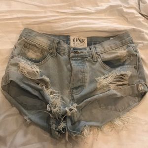 One Teaspoon Bandits Shorts